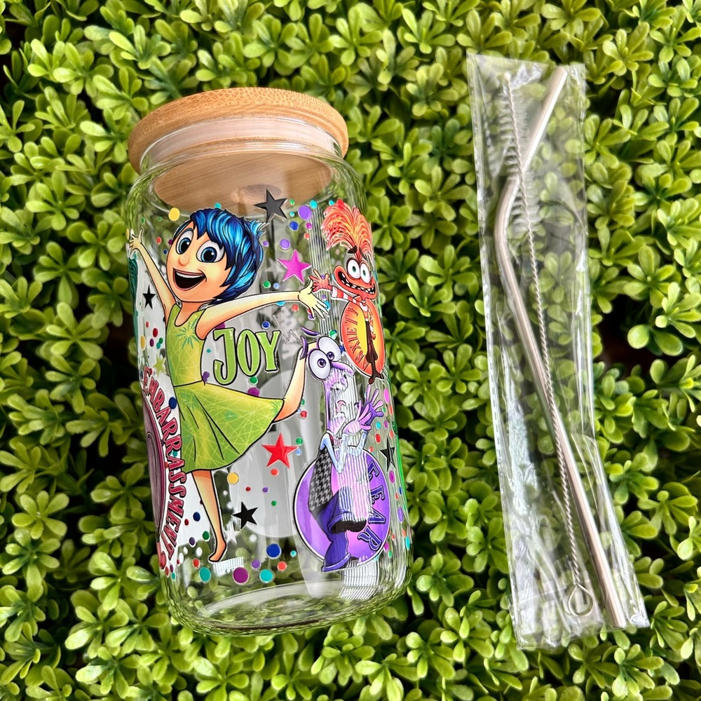 Inside Out  glass cup